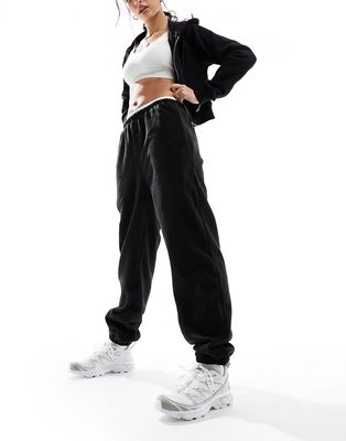 The Couture Club teddy fleece sweatpants in black