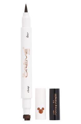 THE CREME SHOP x Disney Mickey Mouse Dual-Ended Eyeliner & Freckle Stamp in Brown