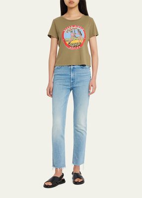 The Cropped Itty Bitty Goodie T-Shirt