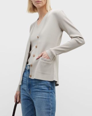 The Cunningham Button-Front Cardigan