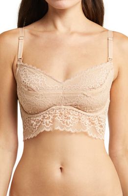 THE DAIRY FAIRY Ayla Underwire Nursing & Hands Free Pumping Bra in Seashell