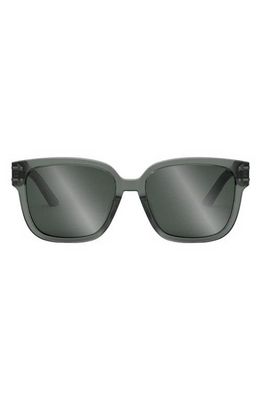 The DiorSignature S7F 58mm Square Sunglasses in Grey/Other /Smoke Mirror