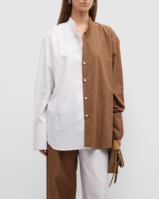 The Duo Button-Front Shirt