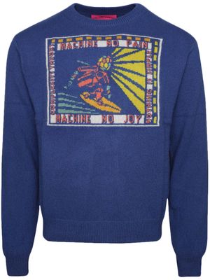 The Elder Statesman Complexity Theory cashmere jumper - Blue