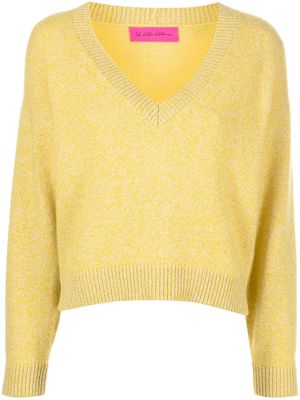 The Elder Statesman V-Neck sweater - Yellow