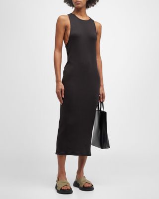 The Essential Rib Racerback Dress