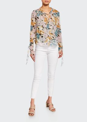 The Farrah High-Rise Ankle Skinny Jeans