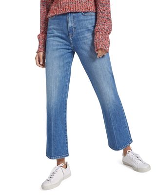 The Femme Cropped Bell Jeans