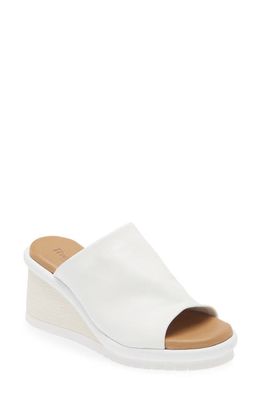 The FLEXX Mary Wedge Sandal in White 