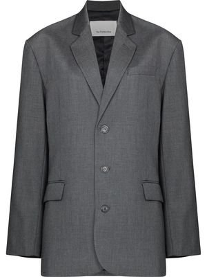 The Frankie Shop Gelso Oversized single-breasted blazer - Grey
