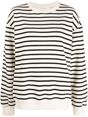 The Frankie Shop horizontal-stripe long-sleeve top - White