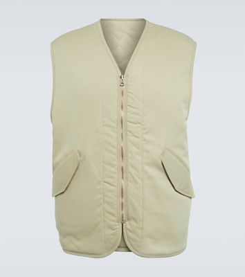 The Frankie Shop Lant reversible quilted vest