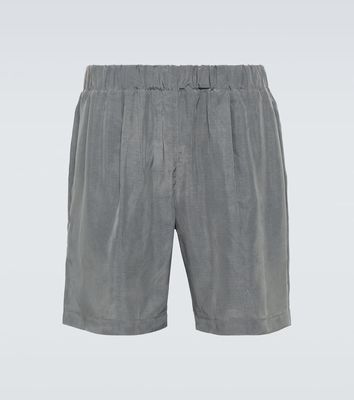 The Frankie Shop Leland cupro shorts
