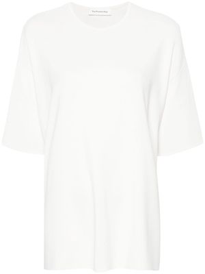 The Frankie Shop Lenny drop-shoulder T-shirt - White