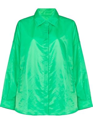 The Frankie Shop long-sleeve button-fastening shirt - Green