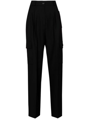 The Frankie Shop Maesa wide-leg cargo trousers - Black