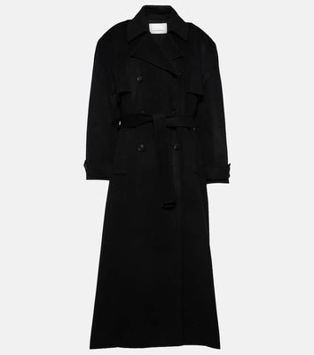 The Frankie Shop Nikola wool and cashmere trench coat