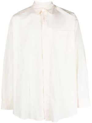 The Frankie Shop oversized organic cotton shirt - Neutrals