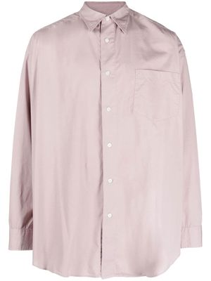 The Frankie Shop oversized organic cotton shirt - Pink