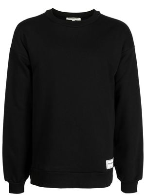 THE GIVING MOVEMENT logo-patch sweatshirt - Black