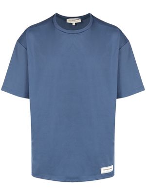 THE GIVING MOVEMENT logo-print crew-neck T-shirt - Blue