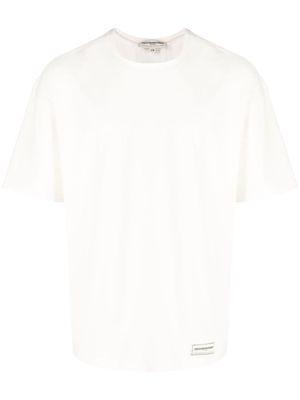 THE GIVING MOVEMENT logo-print crew-neck T-shirt - White
