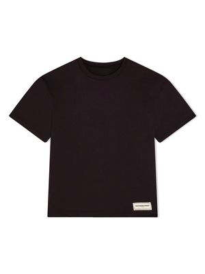 THE GIVING MOVEMENT Softskin100 logo-print T-shirt - Black