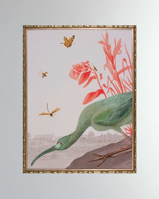 "The Glossy Ibis ~Tropical~" Wall Art