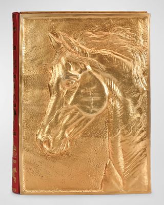 "The Golden Horses" Limited Edition Book with Gold Sculpture Cover