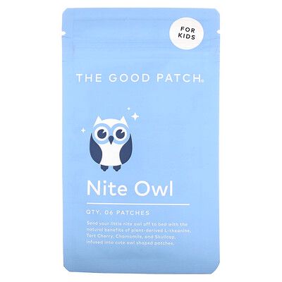 The Good Patch, Nite Owl, For Kids, 6 Patches