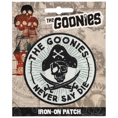 The Goonies 3" Never Say Die Iron-On Patch