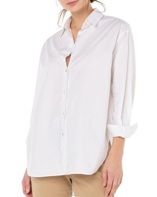 The Great Oversized Button-Front Shirt