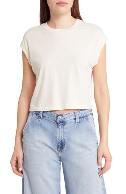 THE GREAT. The Square Top in Washed White