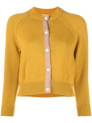 The Great. The Tiny cardigan - Yellow