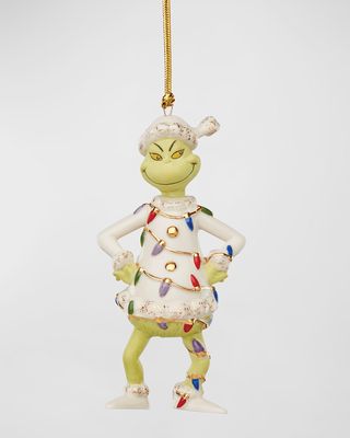 The Grinch With Lights Christmas Ornament