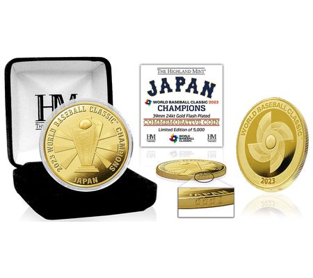 The Highland Mint 2023 WBC Champions Gold Coin