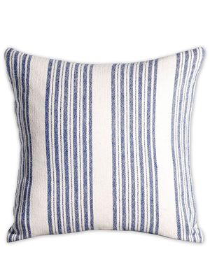 The House of Lyria Naufrago striped linen cushion - Neutrals