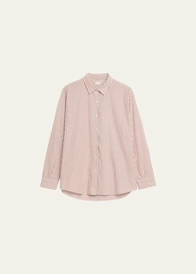 The Hutton Oversize Button-Front Shirt