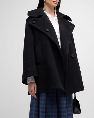The Jackie Wool-Cashmere Peacoat