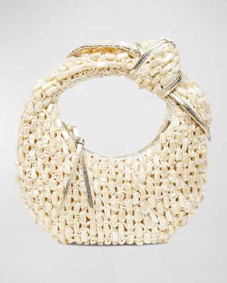 The Josie Pearly Knot Top-Handle Bag