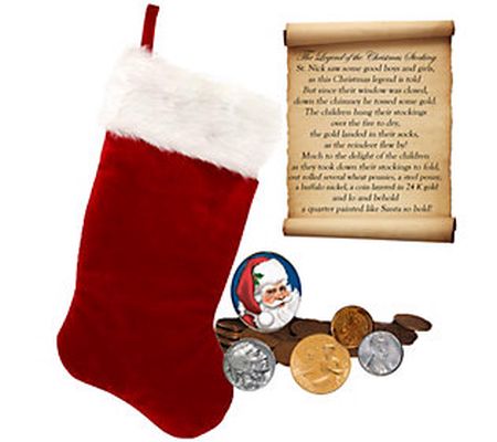 The Legend of the Christmas Stocking Coin Colle ction