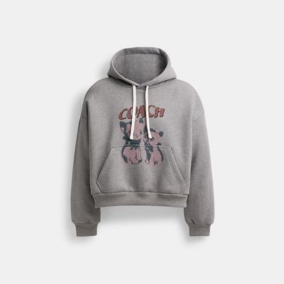 The Lil Nas X Drop Cats Cropped Pullover Hoodie