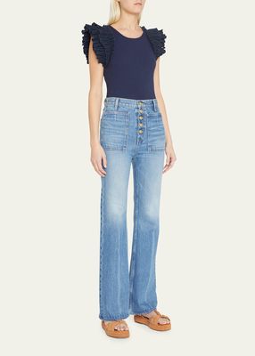 The Lou Denim Flare Jeans