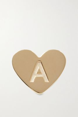 The M Jewelers - Heart 10-karat Gold Single Earring - H