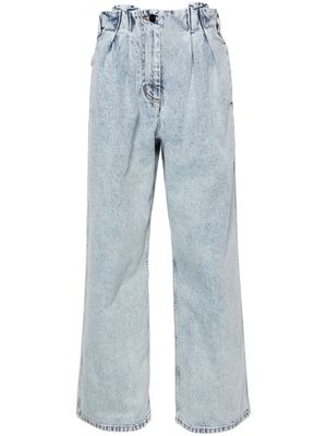 The Mannei Aspos high-rise wide-leg jeans - Blue