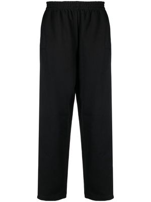 The Mannei Bushra cotton straight-leg trousers - Black