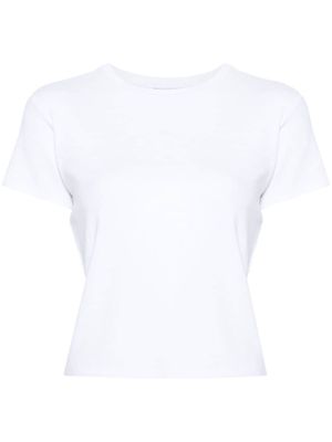 The Mannei fine-ribbed T-shirt - White