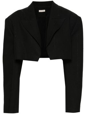 The Mannei Gotlana cropped jacket - Black