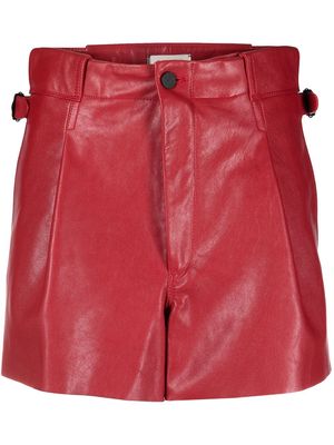 The Mannei high-rise biker shorts - Red