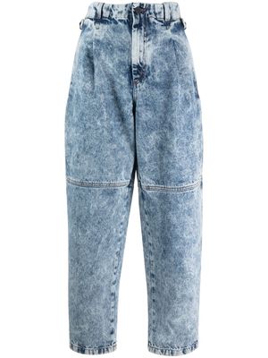 The Mannei high-waisted Shobak jeans - Blue